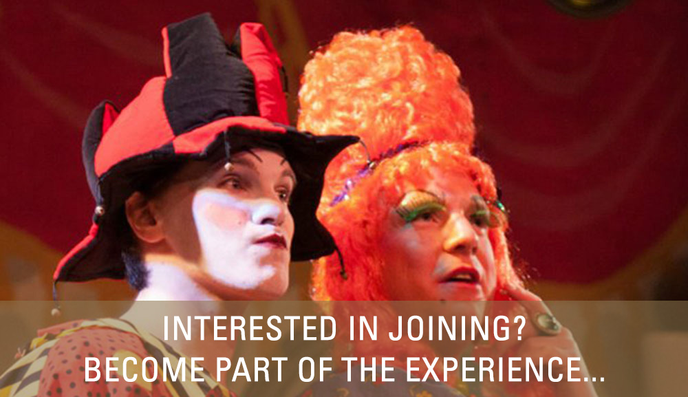 Interested in joining? Become part of the experience...